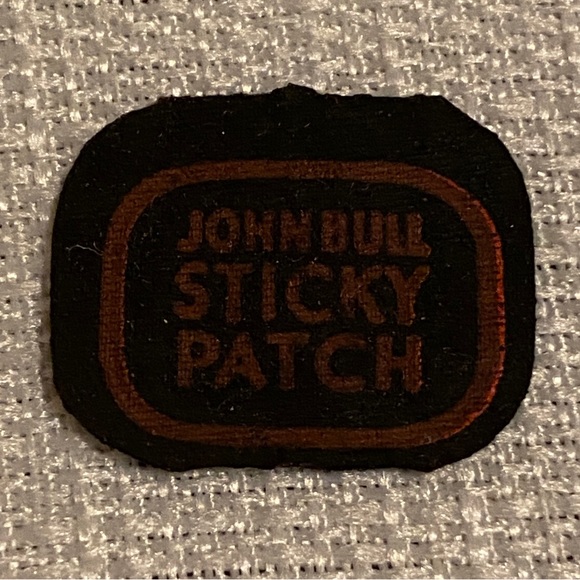 Antique 1950’s The John Bull Repair Outfit Tin Instruction Card & Rubber Patch - Picture 8 of 8